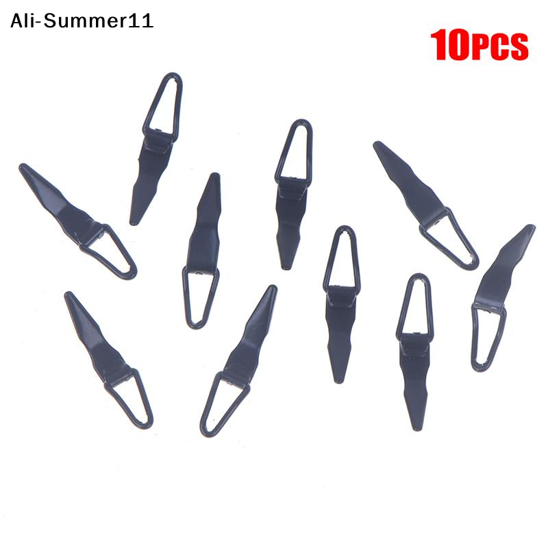 Fishing Rod Fly - 【11A】10pcs DIY Lure Accessory Black Silver
