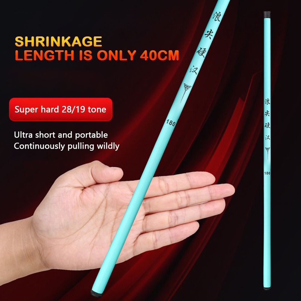 Fishing Rod Boat - 1.5m-3.6m Telescopic Fishing Rod Glass Fibre