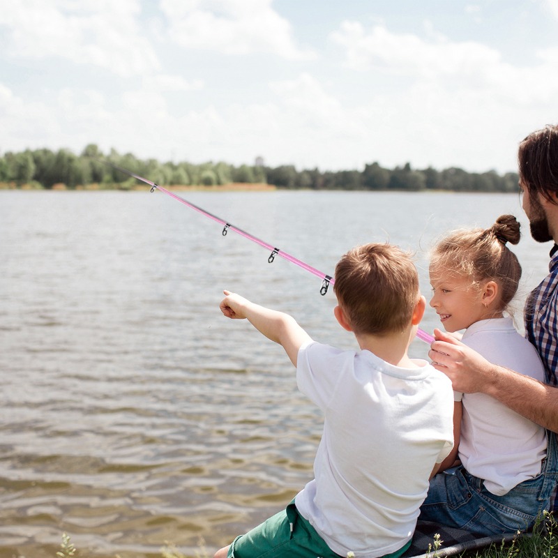 Kids Adult Beginner Fishing Ro - Fishing Rod Spinning recension och pris