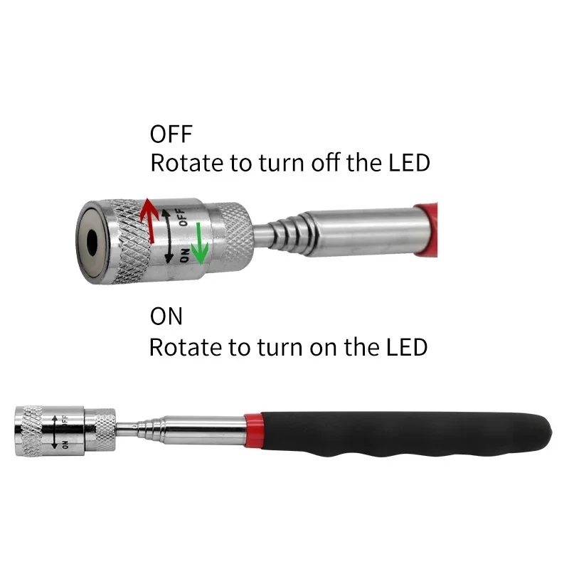 Telescopic Magnetic Pen Extend - Fishing Rod Travel recension och pris