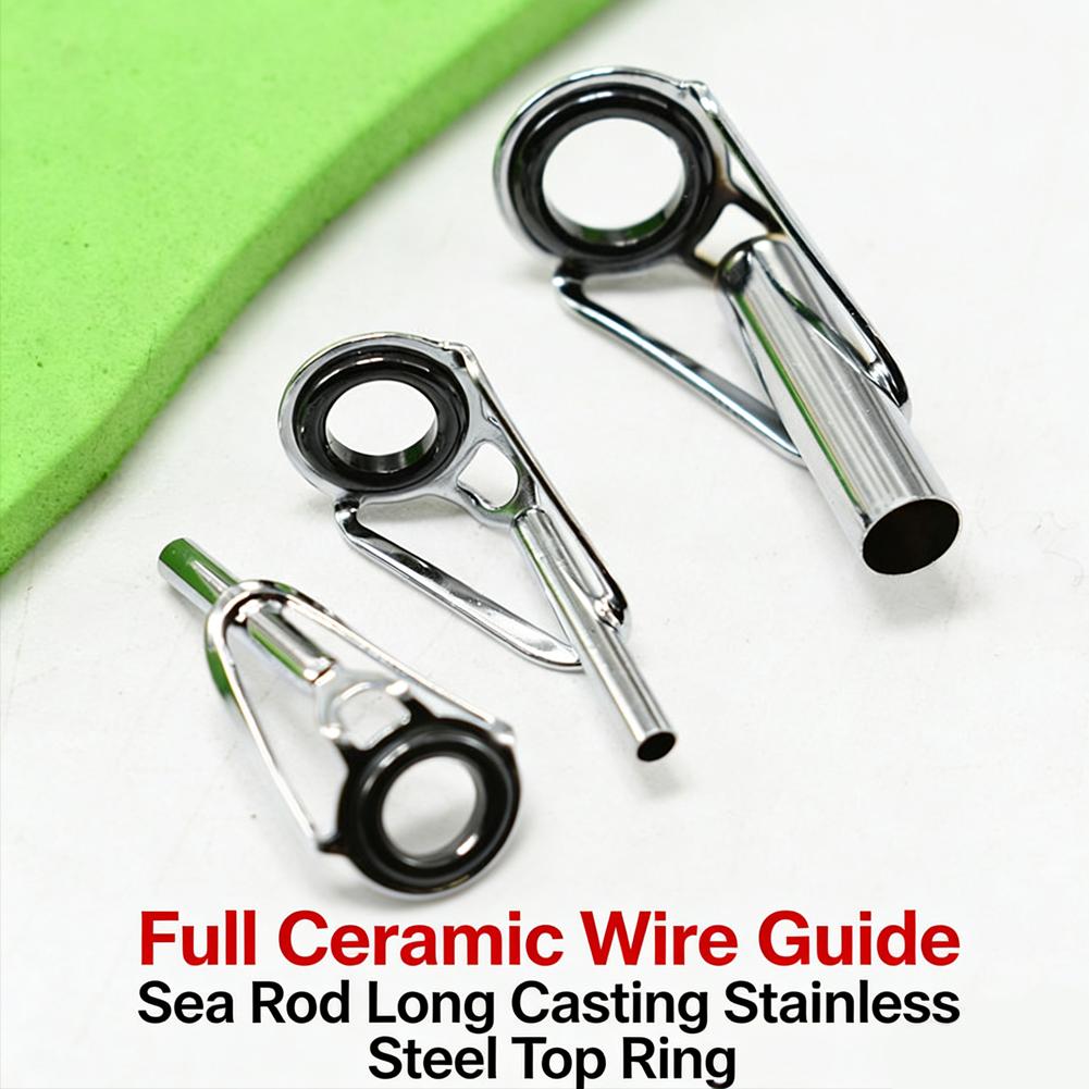 Rod Tip Repair Kit 10pcs Fishi - Fishing Rod Guide Replacement recension och pris