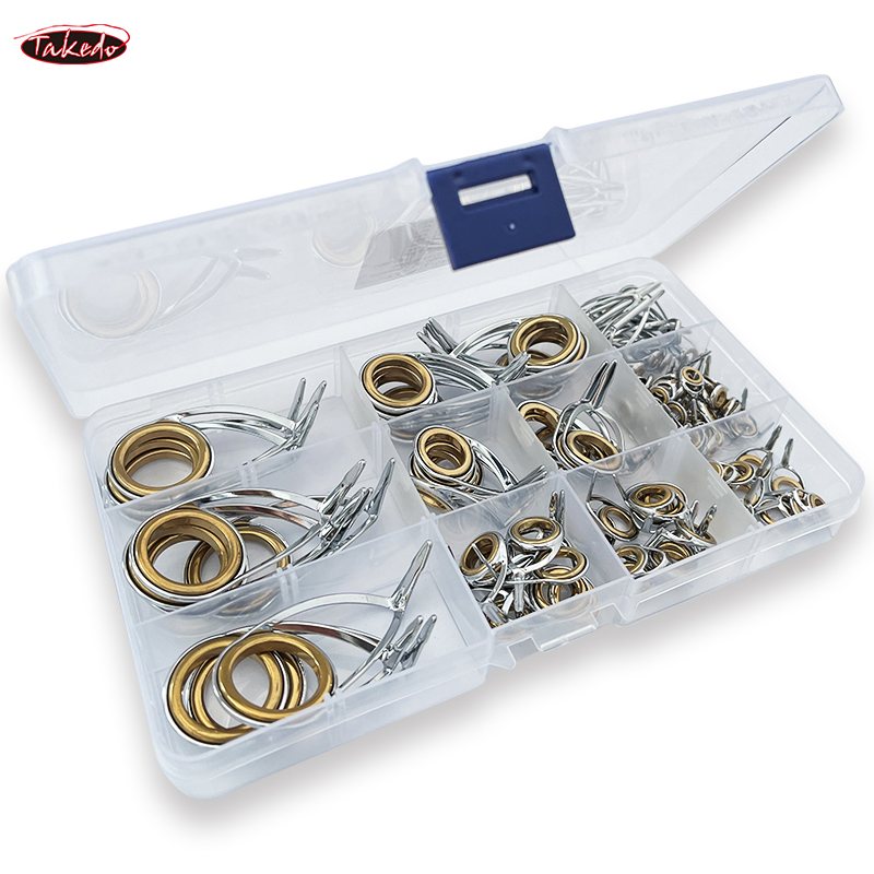 TAKEDO TN75-1 5 Sets Spinning  - Fishing Rod Guide Replacement recension och pris