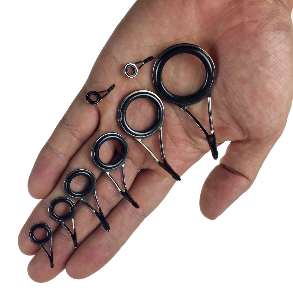 THKFISH 75pcs Fishing Rod Guid - Fishing Rod Guide Replacement recension och pris