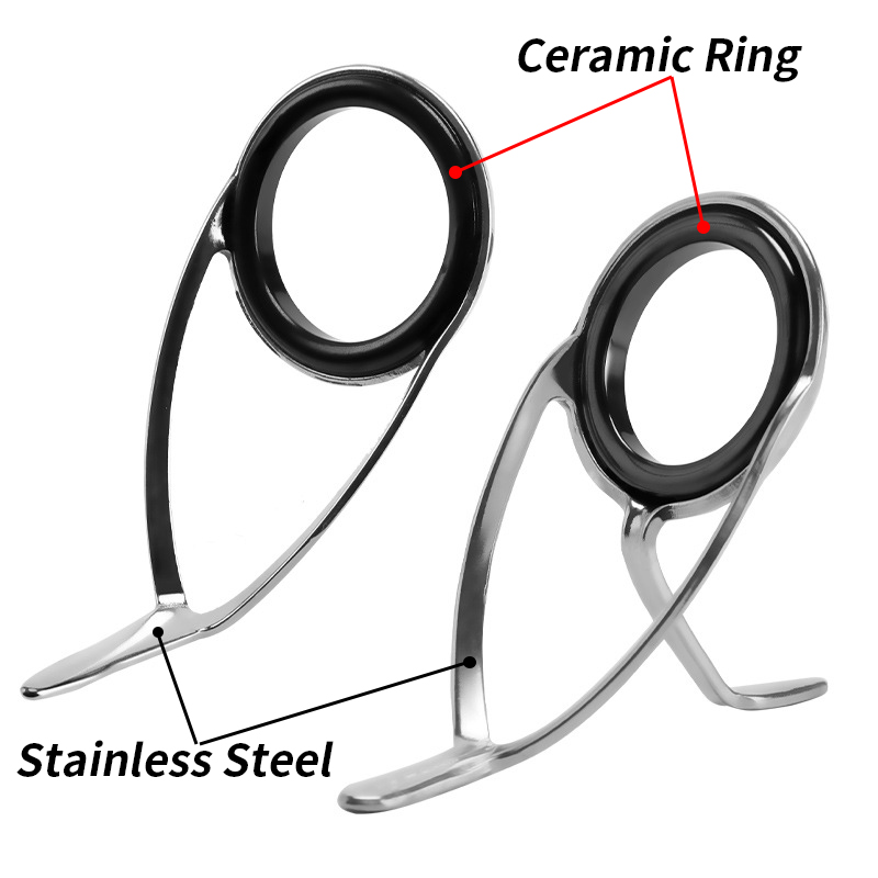 9Pcs Fishing Rod Guides Ring R - Fishing Rod Guide Replacement recension och pris