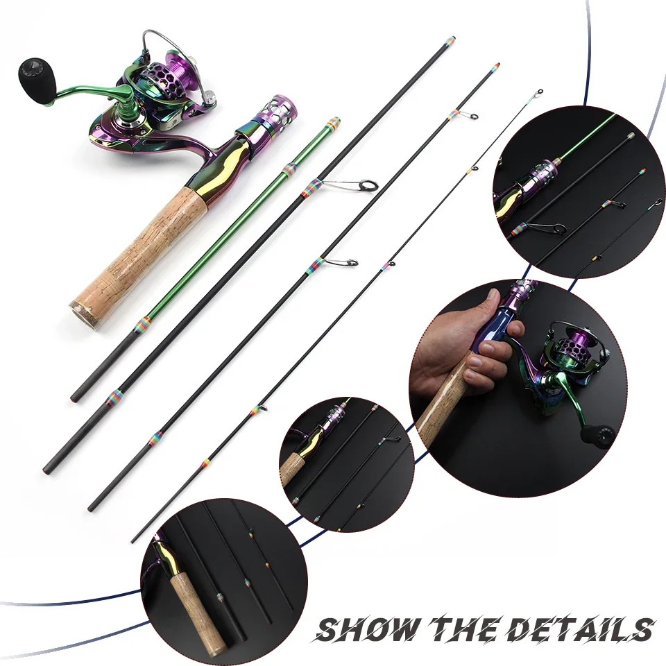 Four-section fishing rod, made - Fishing Rod Carbon Fiber recension och pris