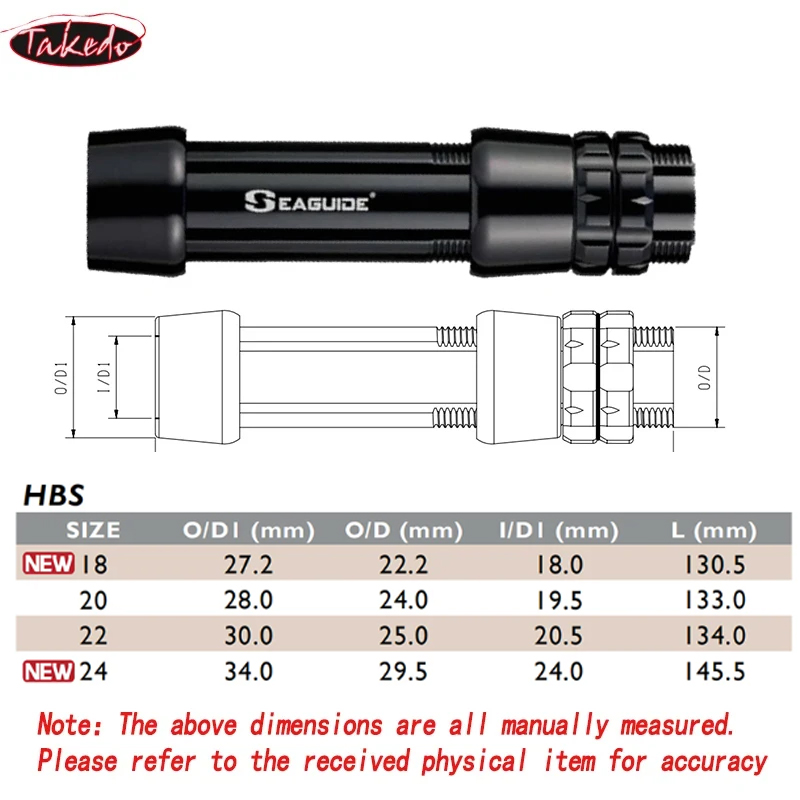 TAKEDO 18# 20# 22# 24# HBS Hea - Fishing Rod Spinning recension och pris